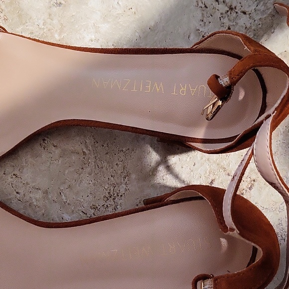 Stuart Weitzman suede sandals - Picture 3 of 5